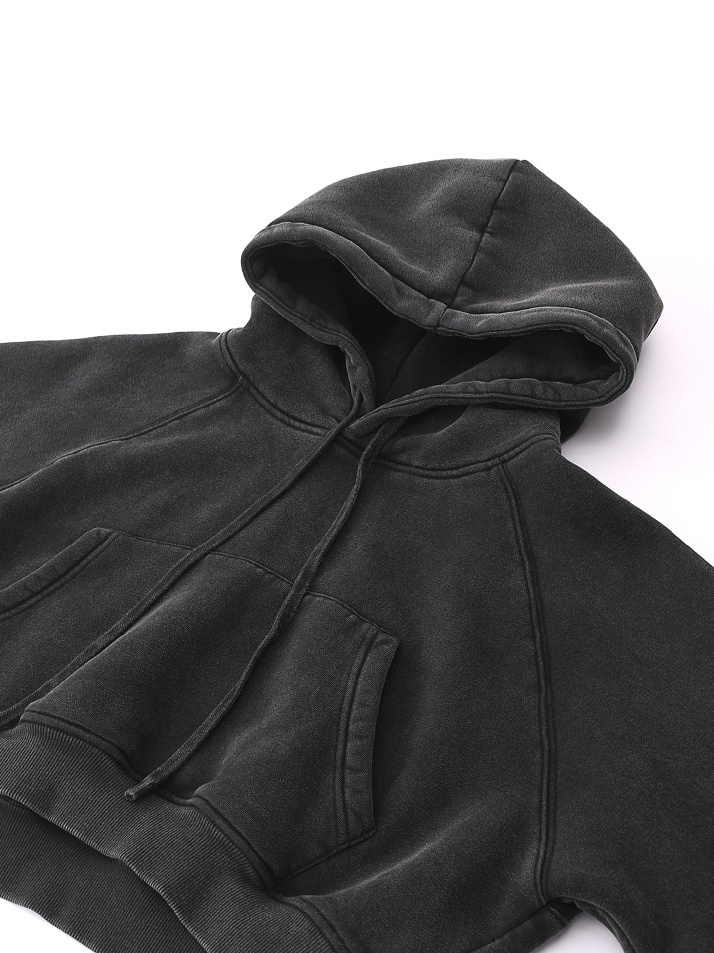 Snow Washed Women’s Cropped Hoodie