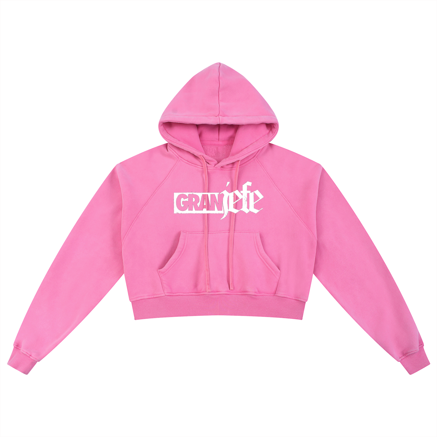Snow Washed Women’s Cropped Hoodie