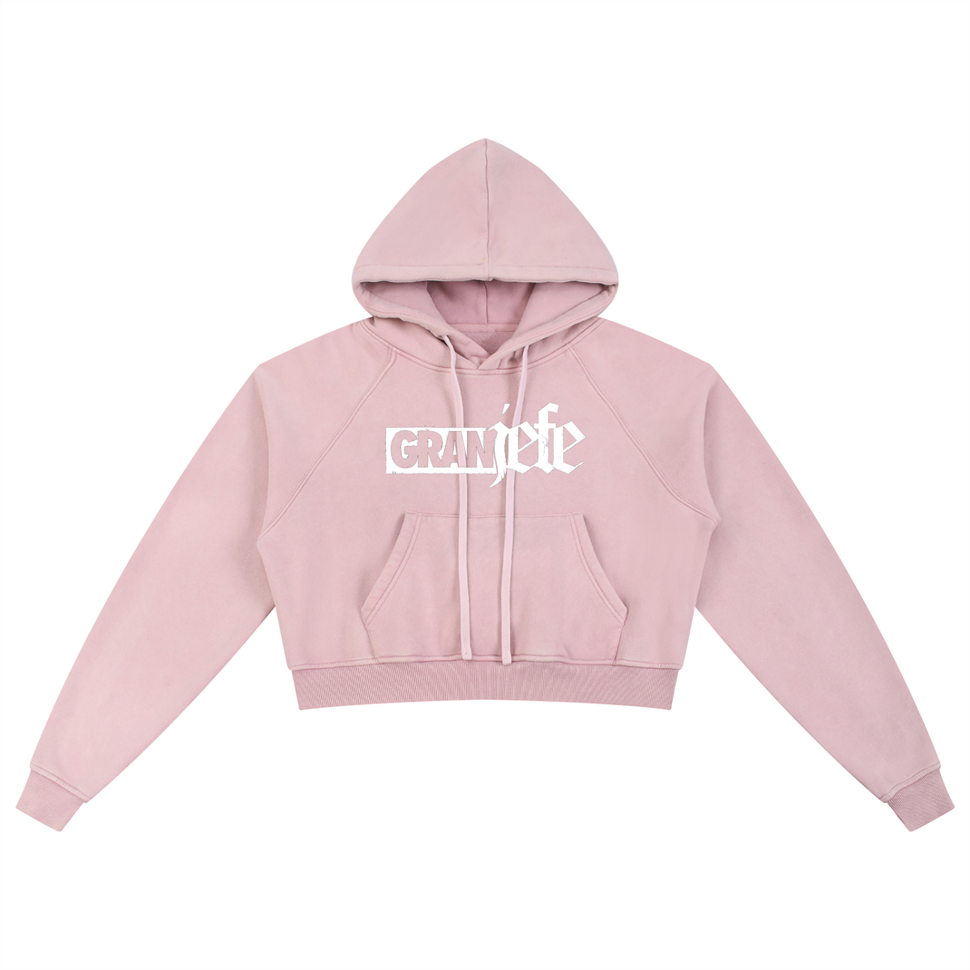 Snow Washed Women’s Cropped Hoodie